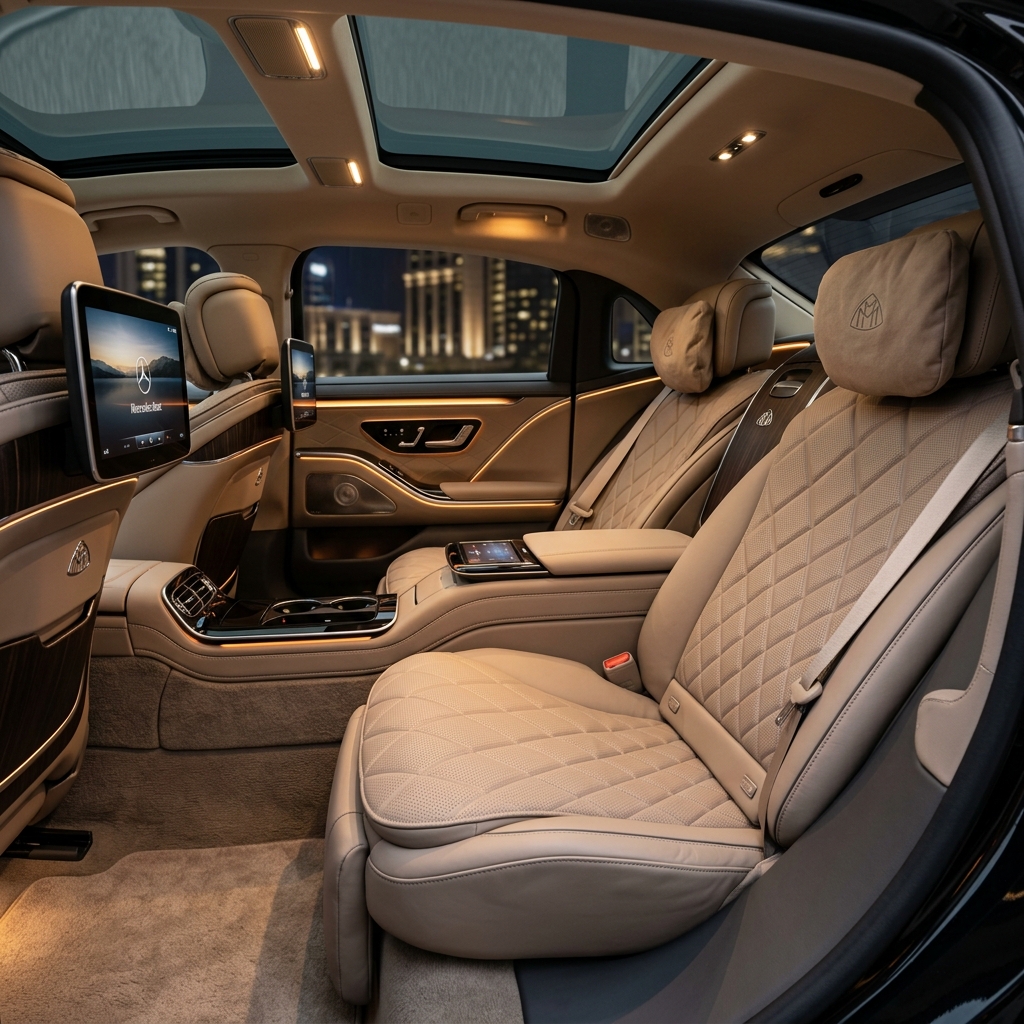 Mercedes S-Class Arka Kabin Konforu